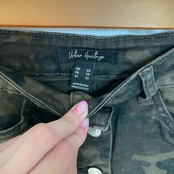 Camo Print Skirt - Picture 2 of 2